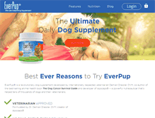 Tablet Screenshot of everpup.com